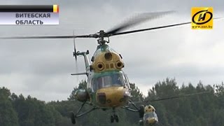 preview picture of video 'Лучшие в пилотировании вертолёты выбирают под Витебском'