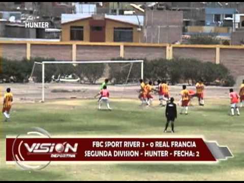 FBC SPORT RIVER 3 - 0 REAL FRANCIA SEGUNDA DIVISION - Visión Deportiva 2013 Pueblo TV Canal 39