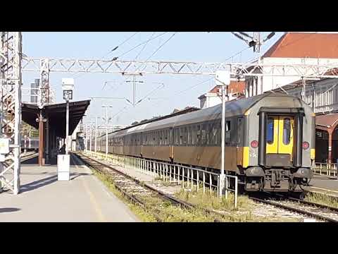 RegioJet 1221 - 85 Asea 305 i RJ odlaze za Ogulin.