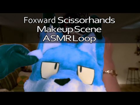 FURRY ASMR Loop Scissorhands Makeup Scene 1 Hour But Furry