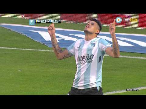 Gol de Bou. Boca 1 - Racing 2 | TPD2014 - Fecha 7