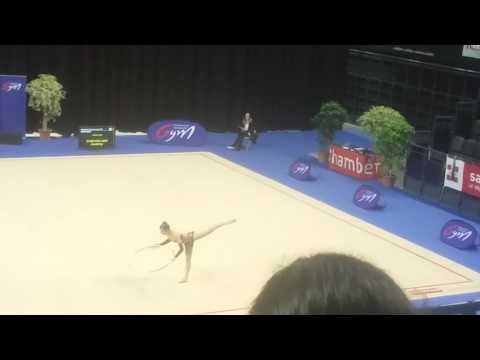 Mathilde Estienne  National B 16-17 Championnat de France Chambéry 2017