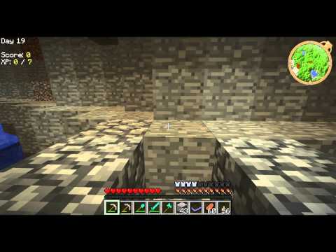 MineCraft YogBox Challenge - INTO THE CAVES (Episode 11)