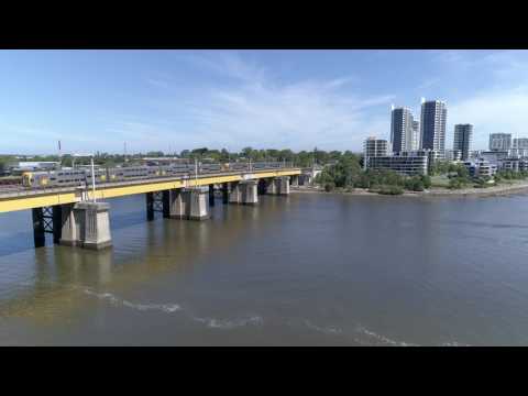RailGallery - Aerial footage - Meadowbank - Sydney Trains