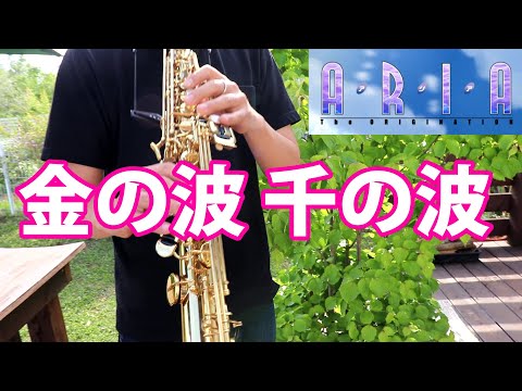 Aria the Origination Kin no Nami Sen no Nami Akino Arai