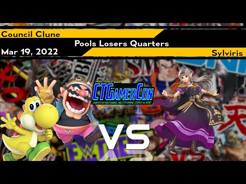 [Smash Ultimate] Council | Clune vs Sylviris - CT Gamercon 5 (Pools Losers Quarters)