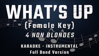 Download lagu WHAT'S UP - FEMALE KEY - FULL BAND KARAOKE - INSTRUMENTAL - 4 NON BLONDES mp3 Download lagu WHAT'S UP - FEMALE KEY - FULL BAND KARAOKE - INSTRUMENTAL - 4 NON BLONDES mp3