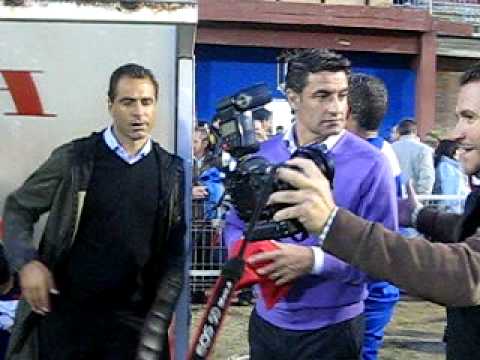 Míchel en el Real Ávila-Getafe