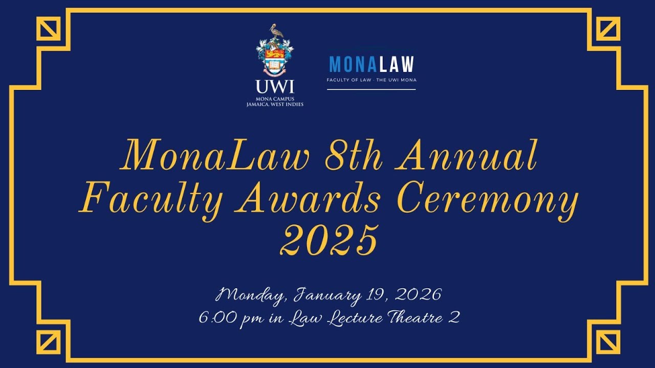 MonaLaw 8th Annual Faculty Awards Ceremony 2025