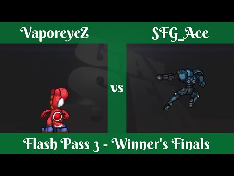 VaporeyeZ (Yoshi) vs. SFG_Ace (Samus) - SSF2 Winner's Finals - Flash Pass 3