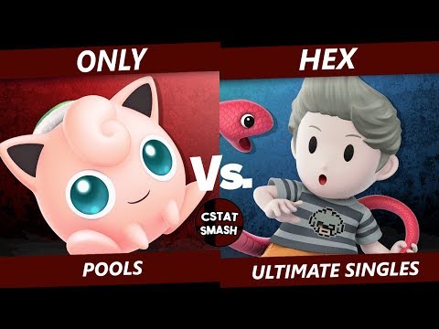 NO CAPS 9/6/19 - Only (Jigglypuff) vs Hex (Lucas) Smash Ultimate Pools