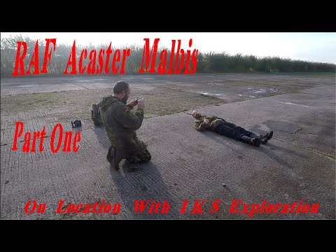 RAF Acaster Malbis WW2 Airfield . Part 1 The Runways and Perimeter Track.  On Location with IKS