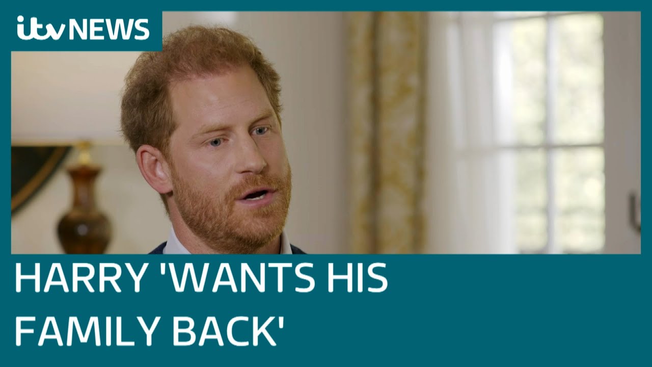 Harry says he 'wants his father and brother back' in trailer ahead of ITV interview | ITV News - YouTube