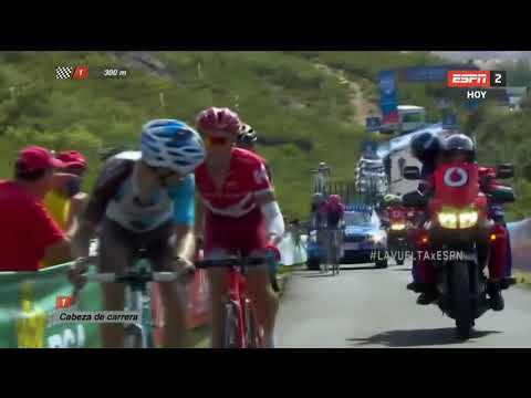 Vuelta España 2016 Etapa 8," Nairo se viste de Líder"