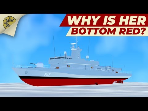 Why Is the Bottom of a Ship Usually Painted Red?