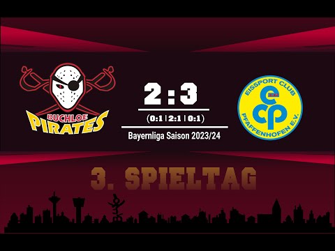 ESV Buchloe Pirates - EC Pfaffenhofen | PK 3. Spieltag Hauptrunde | BEV Bayernliga 2023/24