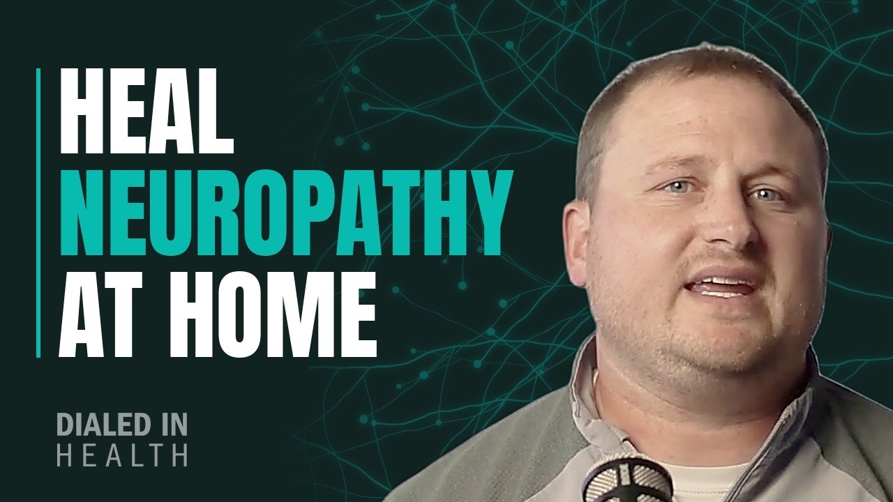 Dr. Jordan Stenzel, DC of Stenzel Chiropractic Clinic names five things you can do at home for peripheral neuropathy, Dialed In Health Episode 37