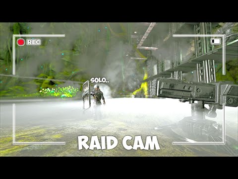 Ark Raid Cam S1E5 - One Guy Solo Defends Spider Cave Facing Certain Defeat!!