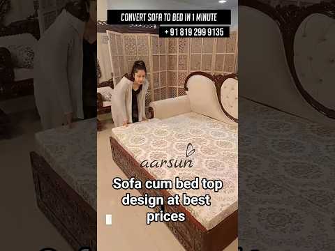 Quick Install Sofa Cum bed | Classical and modular | +918192999135