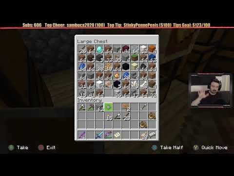 Minecraft "Chill Stream" Sept. 15, 2019 pt1 - FREEDOM! Village Return