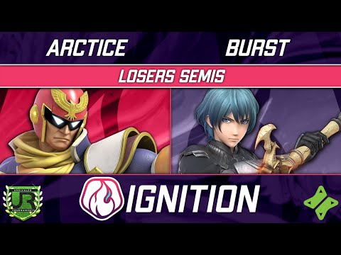 Arctice (Captain Falcon) vs Burst (Byleth, Chrom) - Ignition 280 LOSERS SEMIS