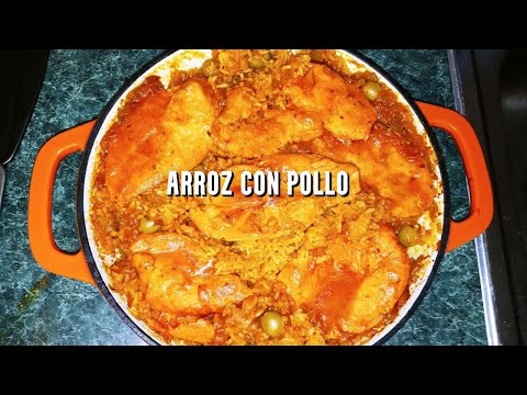 ARROZ CON POLLO- RICE AND CHICKEN