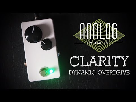 Analog Time Machine Studio Clarity Dynamic Overdrive Pedal image 5