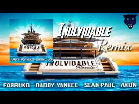 Farruko X Daddy yankee X Sean Paul X Akon - Inolvidable (Remix) [official audio]
