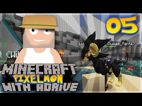 Minecraft PIXELMON with aDrive! Ep05 "ROAD RAGE!" - PocketPixels Red Let's Play!