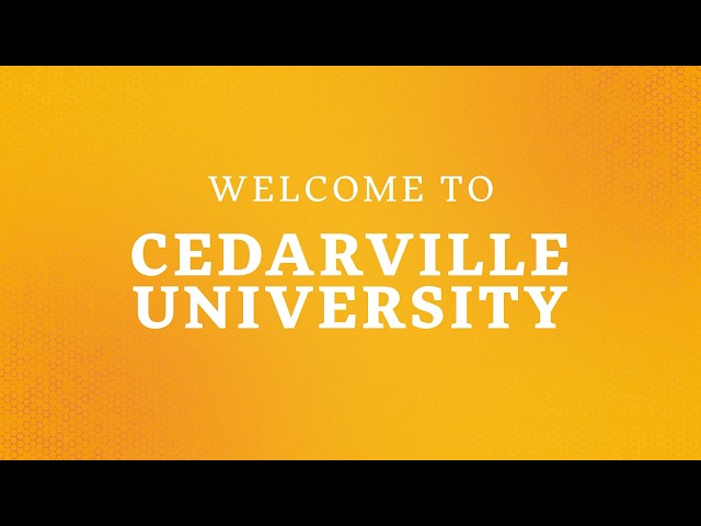 Thumbnail for video titled: Welcome to Cedarville University | Christ-Centered. Academically Excellent. Life-Changing.