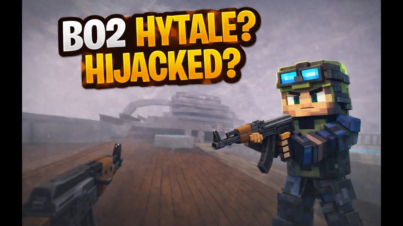 COD IN HYTALE - Hijacked | BO2? NO COMMENTARY - YouTube