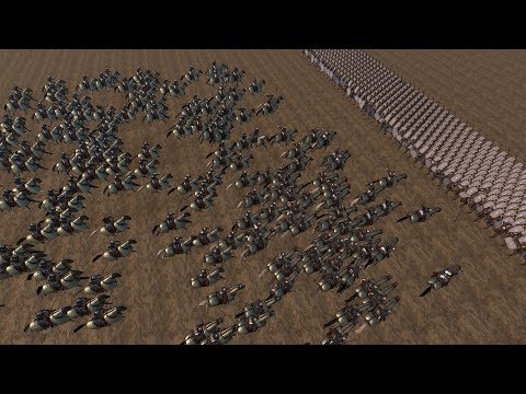 SHIELD WALL vs CAVALRY CHARGE - Mount & Blade 2 BANNERLORD