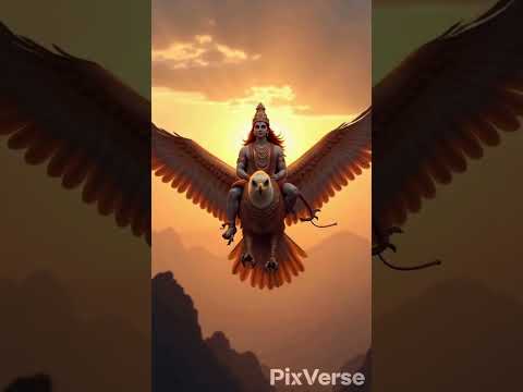 KRISHNA : GARUDA 🦅.. eagle of  #vishnu  #krishna #god #shorts