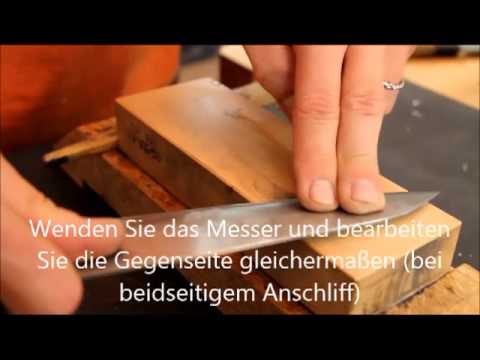 Japanmesser Schärfen