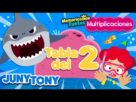 Canción de la Tabla del 2 | Multiplicaciones | Matemática para Niños | JunyTony en español