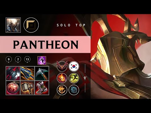 Pantheon Top vs Olaf - KR Grandmaster Patch 26.02