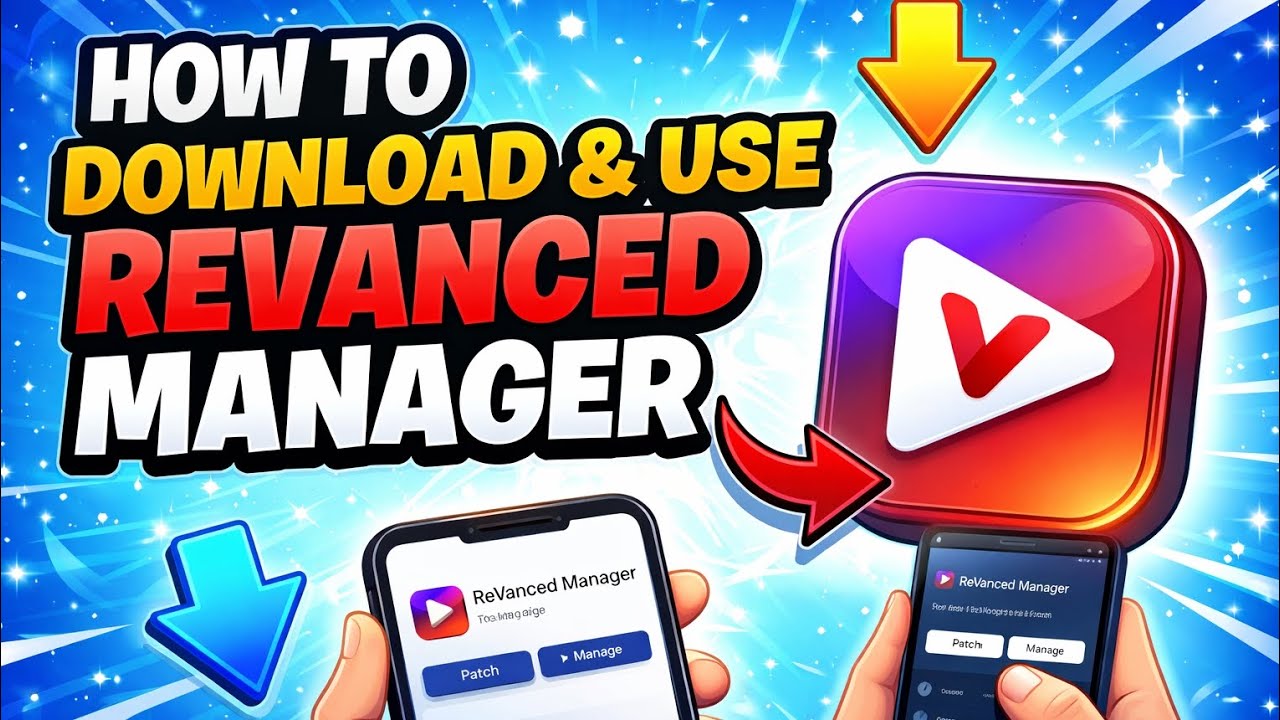 How to Download & Use Revanced Manager to Patch