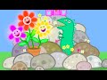 Peppa Pig Makes A Rock Garden Playtime With Peppa