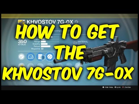 RISE OF IRON QUEST GUIDE WE FOUND A RIFLE: HOW TO GET THE EXOTIC KHVOSTOV 7G - OX