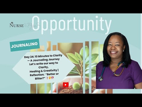 Day 24: Journal With Me – 10 Mins of Clarity, Healing, & Creativity. #asmr #journaling #affirmations