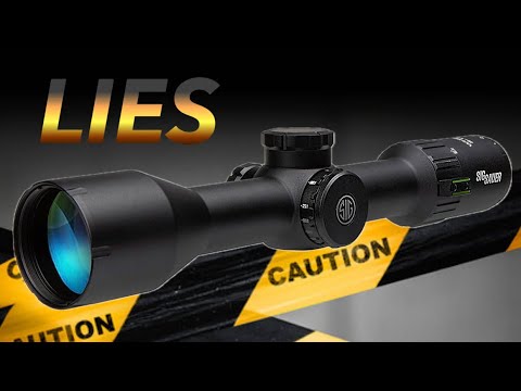 Sig Sauer Scope Lies #sigsauer