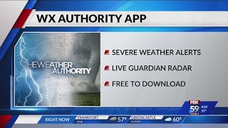 Download the FOX59 Weather Authority App