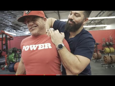 Power Treatment for Chris Bell frozen shoulder (5 years)