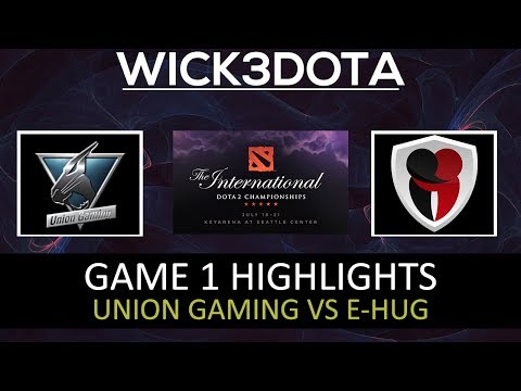 Union Gaming vs e-Hug Tiebreaker The International 2014 America's Qualifier Dota 2 Highlights