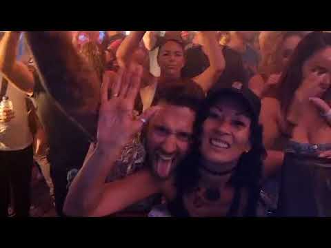 TanzMan playing "Power" during a massive Herr Zimmerman Beach Party!