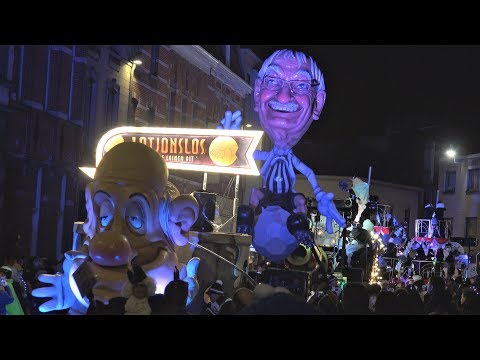 Carnaval Aalst 2019: montage stoet