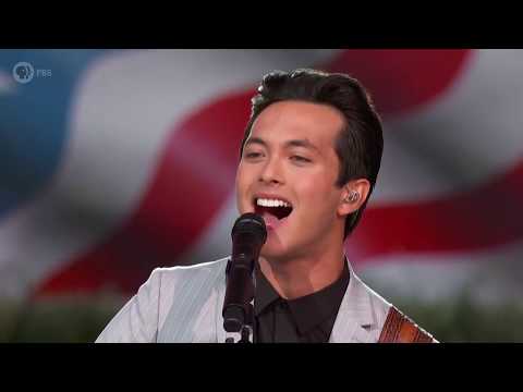 Laine Hardy performs "Johnny B. Goode" at the 2019 A Capitol Fourth Video