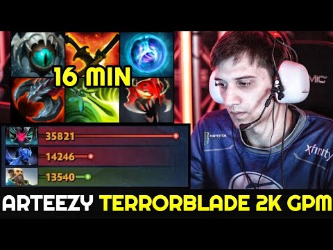 Turbo Mode is Insane 2K GPM Terrorblade ARTEEZY ft 10K MMR Night Stalker - Totally Destroyed Dota 2