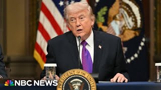 NBC News poll shows most voters disapprove of how Trump has handled Iran