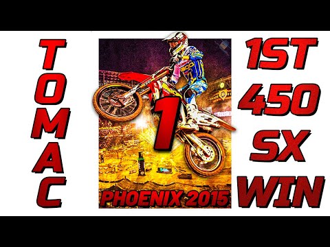 Eli Tomac's 1st 450 Supercross Win #1